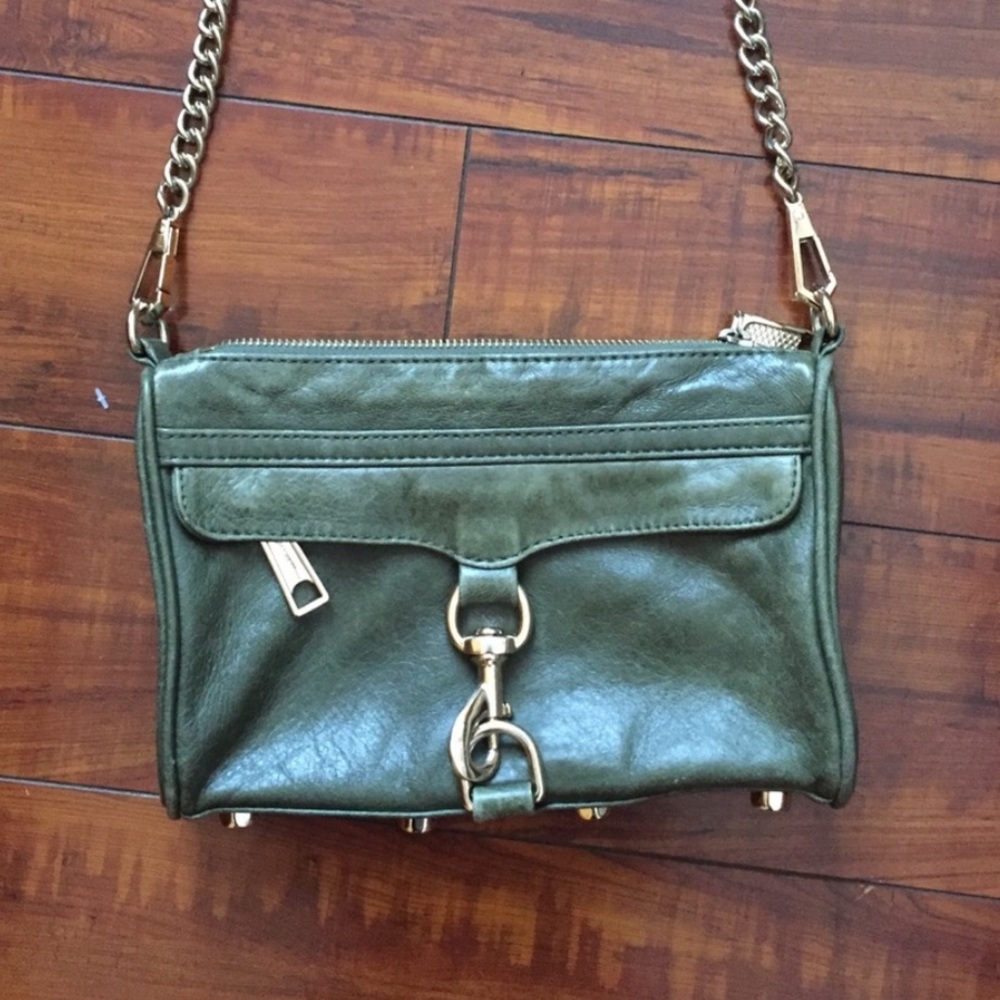 Rebecca Minkoff Mini Mac Leather Crossbody Bag